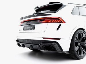 Carbon Fiber Rear Side Splitters Audi Rsq8 Mk1 - Wayside Performance 