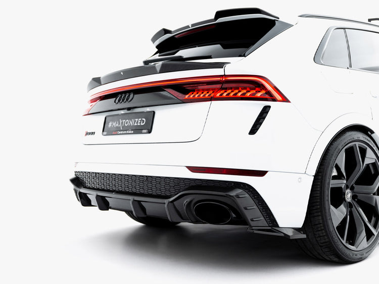 Carbon Fiber Rear Side Splitters Audi Rsq8 Mk1 - Wayside Performance 