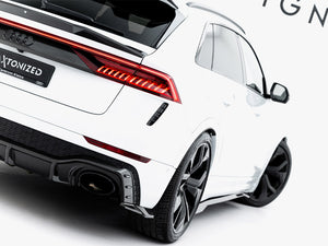 Carbon Fiber Rear Side Splitters Audi Rsq8 Mk1 - Wayside Performance 