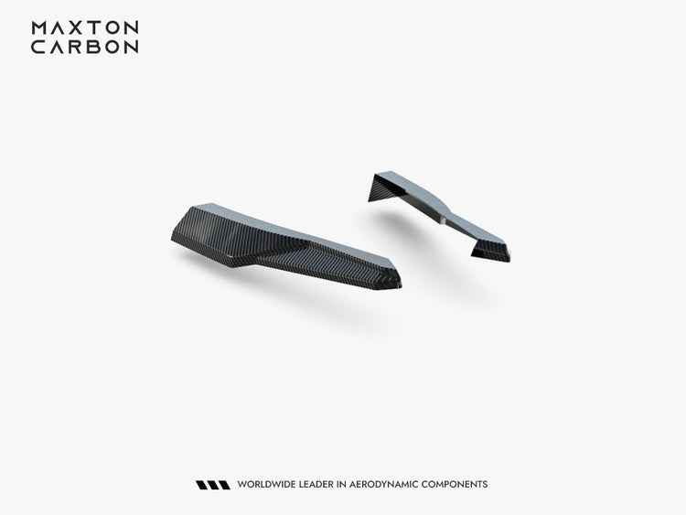 Carbon Fiber Rear Side Splitters Audi Rsq8 Mk1 - Wayside Performance 