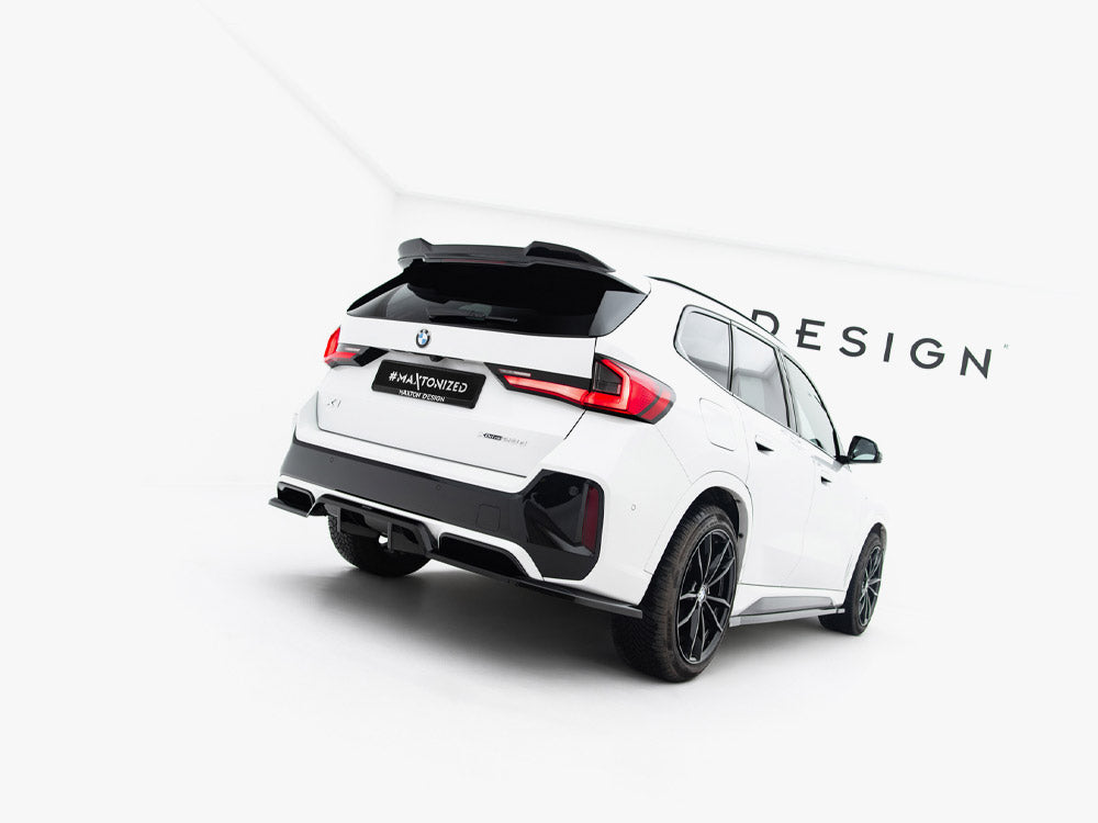 Maxton Design Rear Splitter (Vertical Bars) BMW X1 M-Pack U11 - Wayside Performance 