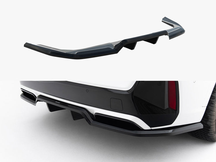 Maxton Design Rear Splitter (Vertical Bars) BMW X1 M-Pack U11 - Wayside Performance 