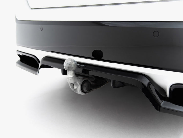 Maxton Design Rear Splitter (Vertical Bars) BMW X1 M-Pack U11 - Wayside Performance 