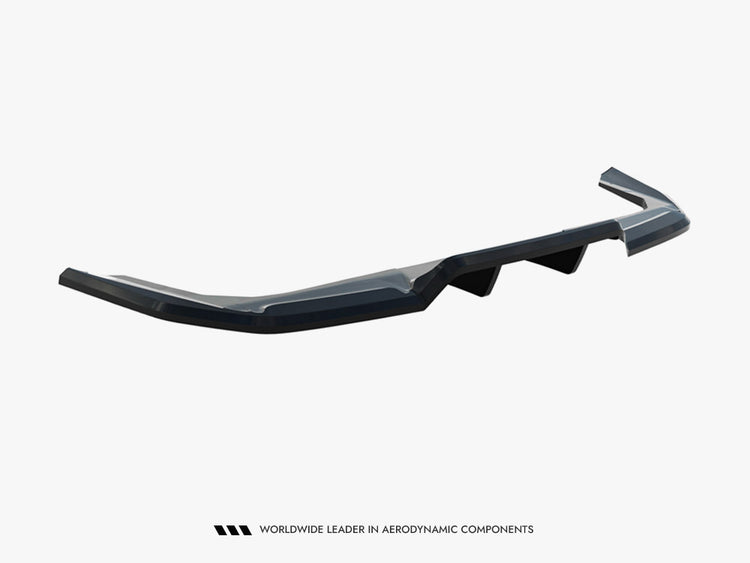 Maxton Design Rear Splitter (Vertical Bars) BMW X1 M-Pack U11 - Wayside Performance 