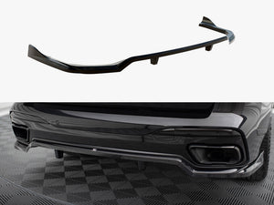 Maxton Design Rear Splitter (Vertical Bars) BMW X7 M-Pack G07 Facelift - Wayside Performance 