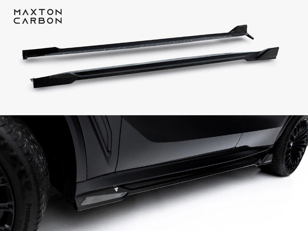 Maxton Design Prepreg Carbon Fiber Side Skirts BMW X5 M-Pack G05