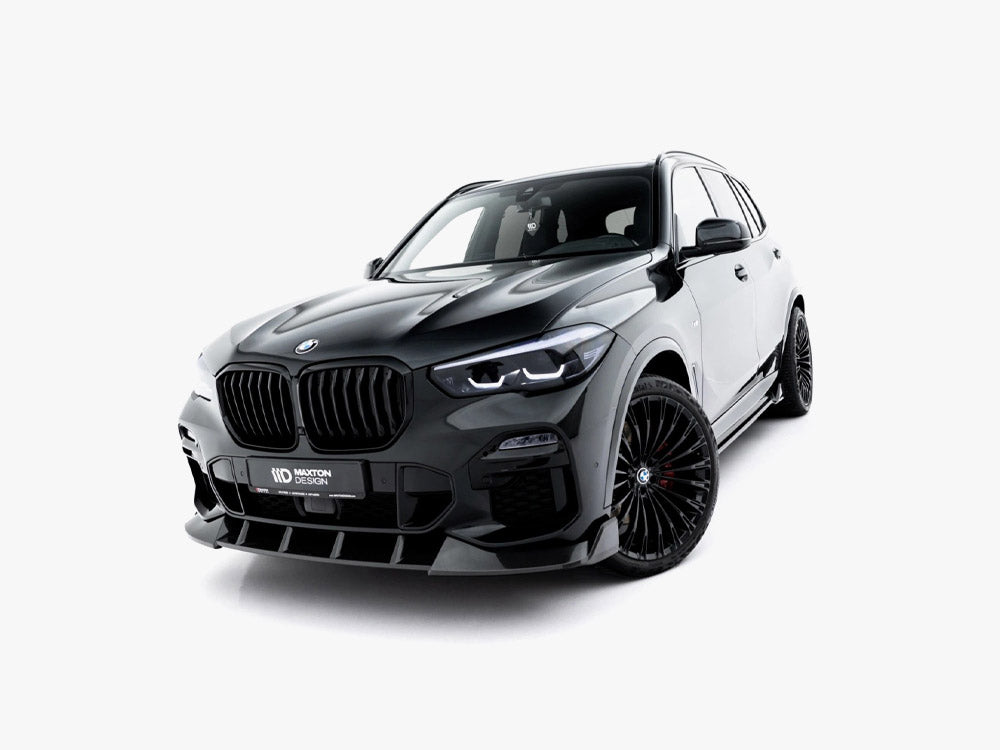 Maxton Design Prepreg Carbon Fiber Front Splitter BMW X5 M-Pack G05 - Wayside Performance 