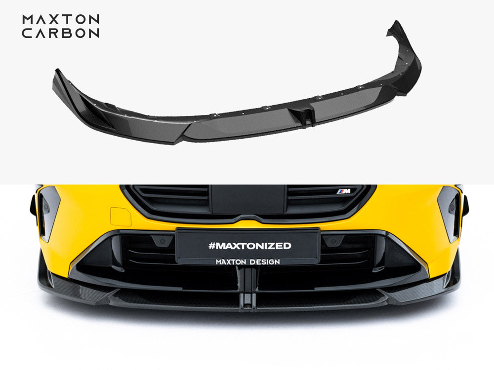Maxton Design Carbon Fiber Front Splitter BMW M135i / 1 M-Pack F70