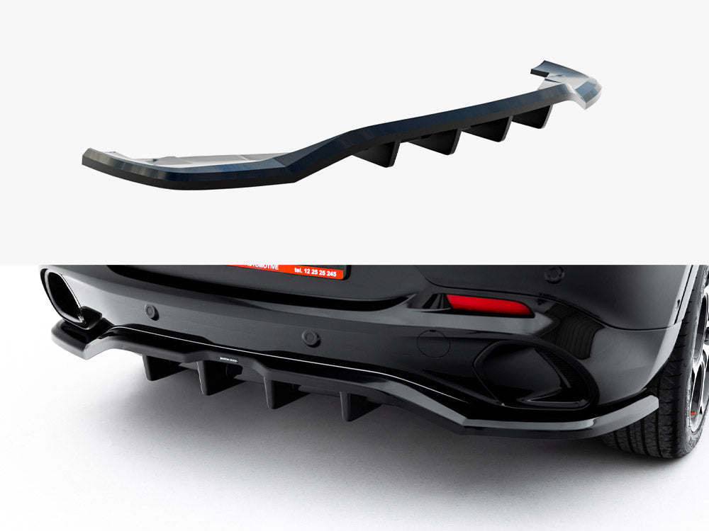 Maxton Design Central Rear Splitter (Vertical Bars) Alfa Romeo Tonale Mk1 - Wayside Performance 