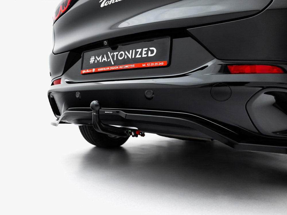 Maxton Design Central Rear Splitter (Vertical Bars) Alfa Romeo Tonale Mk1 - Wayside Performance 