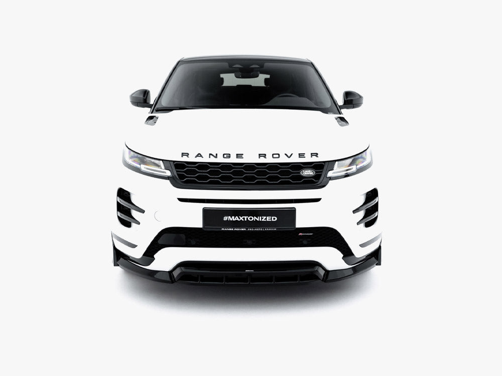 Maxton Design Front Splitter Land Rover Range Rover Evoque Dynamic Mk2 - Wayside Performance 