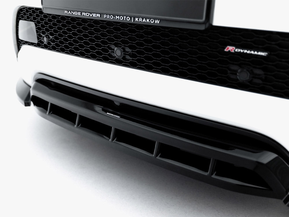 Maxton Design Front Splitter Land Rover Range Rover Evoque Dynamic Mk2 - Wayside Performance 
