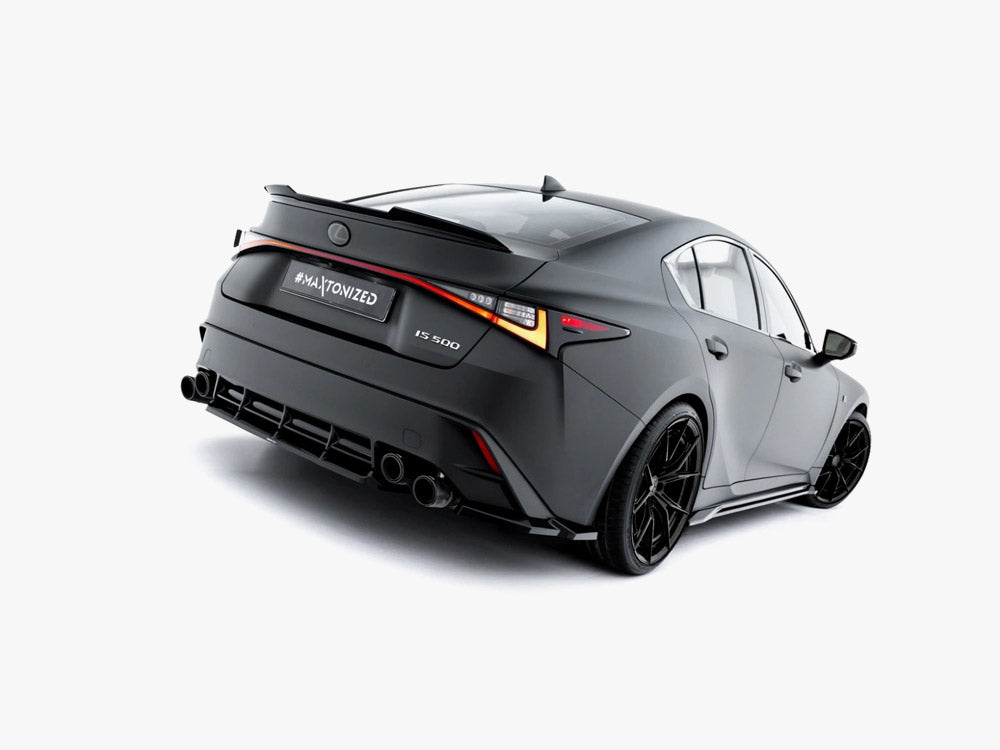 Maxton Design Rear Side Splitters Lexus IS 500 Mk3 Facelift 2 (XE30) - Wayside Performance 