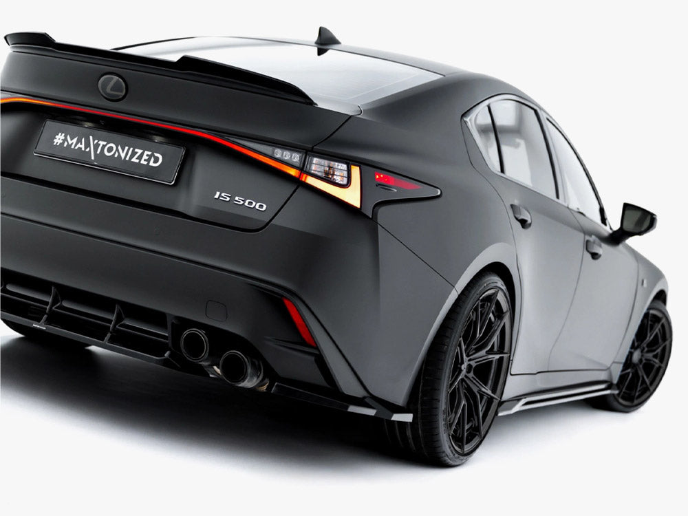 Maxton Design Rear Side Splitters Lexus IS 500 Mk3 Facelift 2 (XE30) - Wayside Performance 