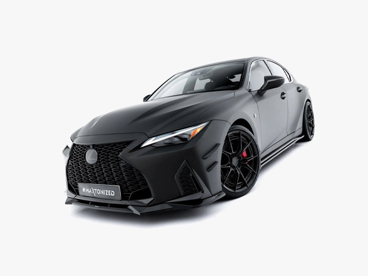 Maxton Design Front Splitter V.2 Lexus IS 500 Mk3 Facelift 2 (XE30) - Wayside Performance 