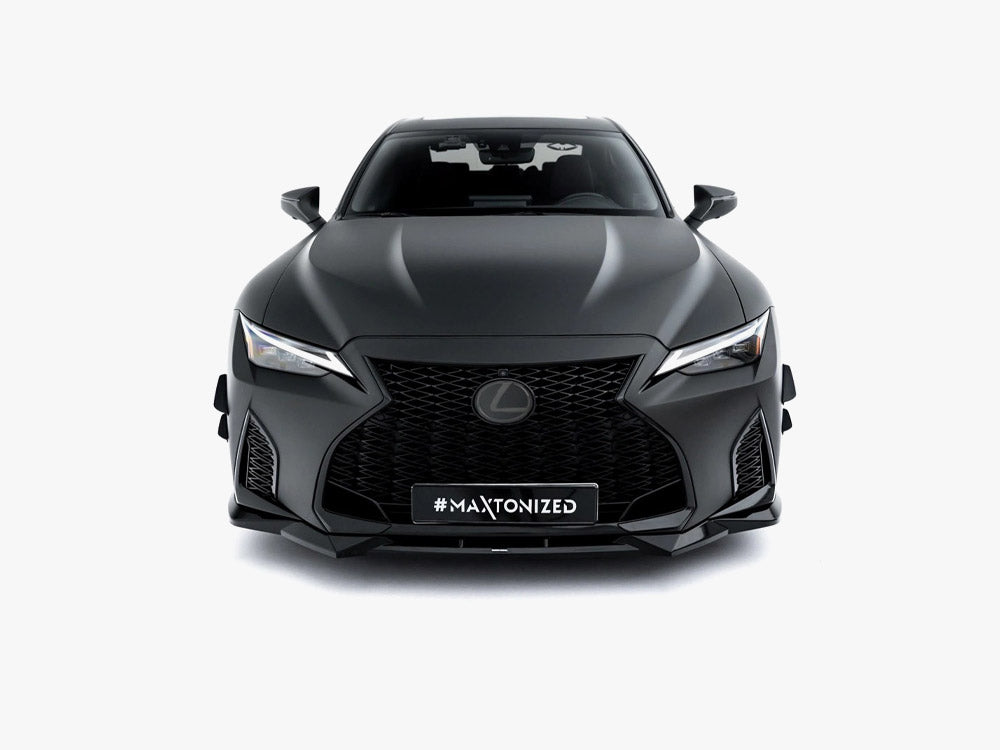 Maxton Design Front Splitter V.2 Lexus IS 500 Mk3 Facelift 2 (XE30) - Wayside Performance 