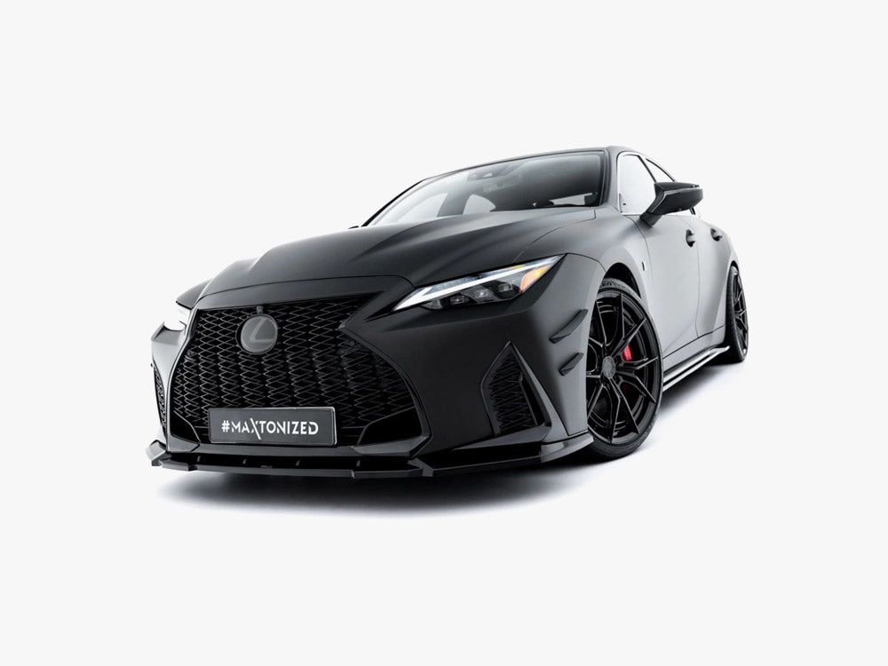 Maxton Design Front Splitter V.1 Lexus IS 500 Mk3 Facelift 2 (XE30) - Wayside Performance 