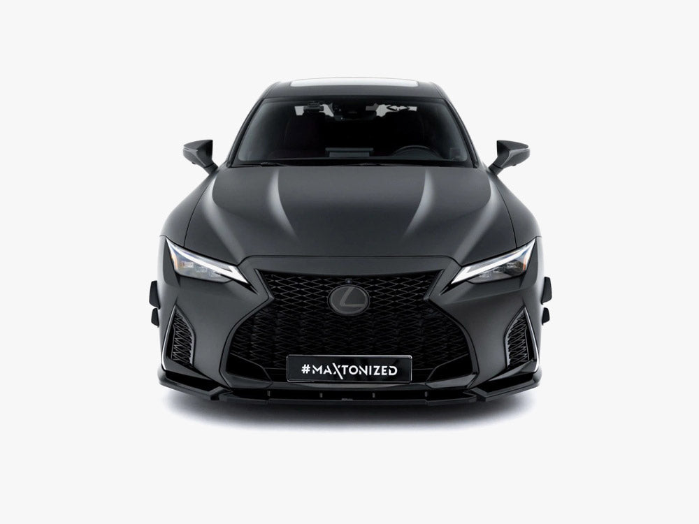 Maxton Design Front Splitter V.1 Lexus IS 500 Mk3 Facelift 2 (XE30) - Wayside Performance 