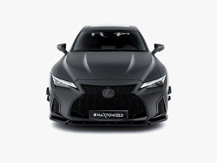 Maxton Design Front Splitter V.1 Lexus IS 500 Mk3 Facelift 2 (XE30) - Wayside Performance 