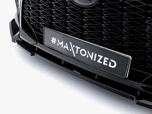 Maxton Design Front Splitter V.1 Lexus IS 500 Mk3 Facelift 2 (XE30) - Wayside Performance 