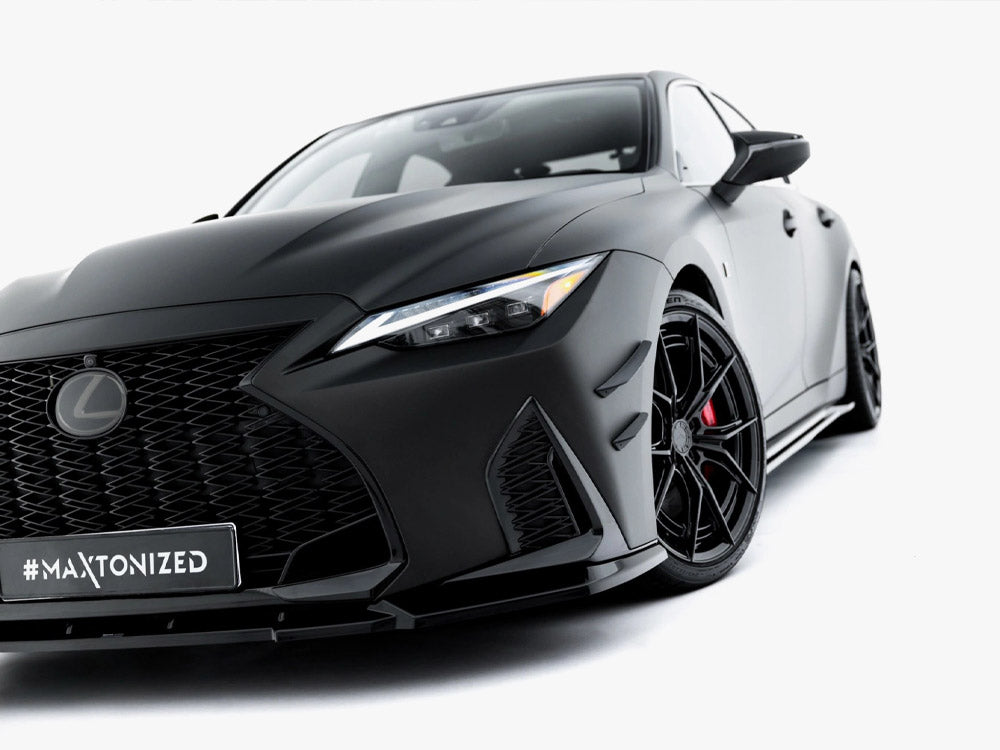 Maxton Design Front Splitter V.1 Lexus IS 500 Mk3 Facelift 2 (XE30) - Wayside Performance 