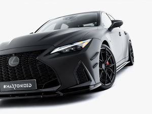 Maxton Design Front Splitter V.1 Lexus IS 500 Mk3 Facelift 2 (XE30) - Wayside Performance 