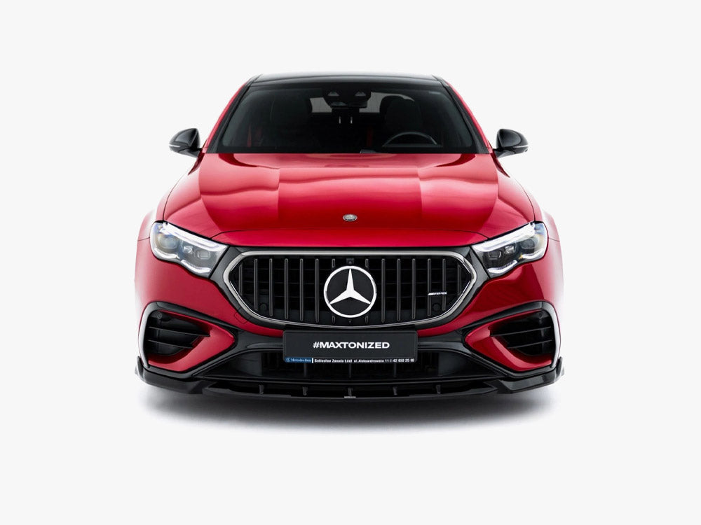 Maxton Design Front Splitter Mercedes-AMG E53 Sedan / Estate W214 - Wayside Performance 
