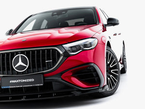 Maxton Design Front Splitter Mercedes-AMG E53 Sedan / Estate W214 - Wayside Performance 