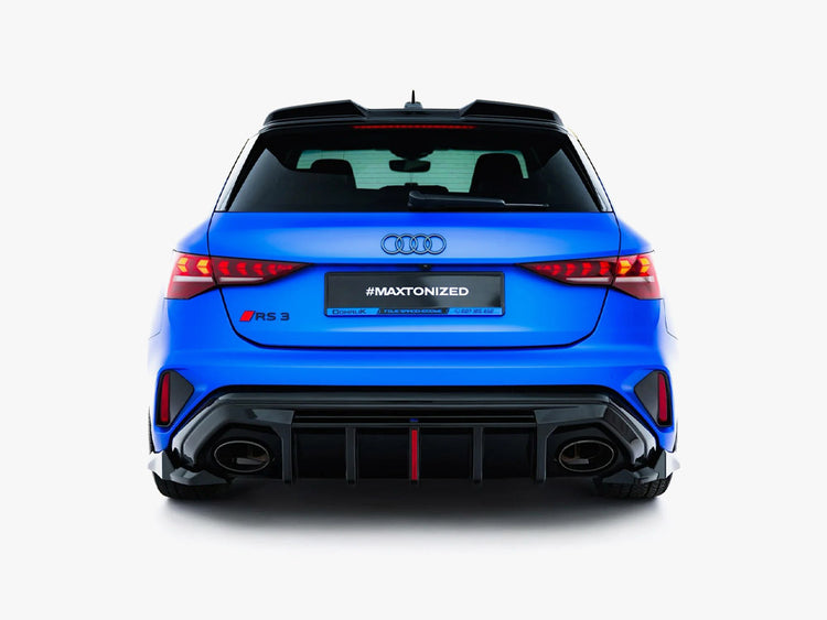 Maxton Design Rear Side Splitters V.3 Audi RS3 Sportback 8Y Facelift - Wayside Performance 