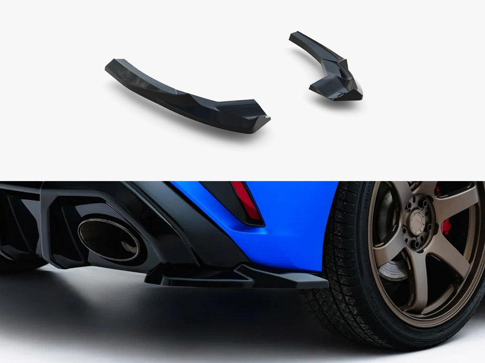 Maxton Design Rear Side Splitters V.1 Audi RS3 Sportback 8Y Facelift - Wayside Performance 