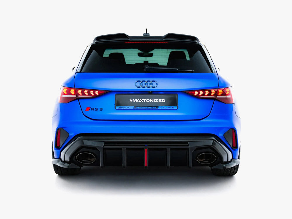 Maxton Design Rear Side Splitters V.1 Audi RS3 Sportback 8Y Facelift - Wayside Performance 
