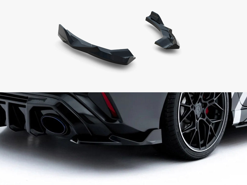 Maxton Design Rear Side Splitters V.2 Audi RS3 Sedan 8Y Facelift - Wayside Performance 