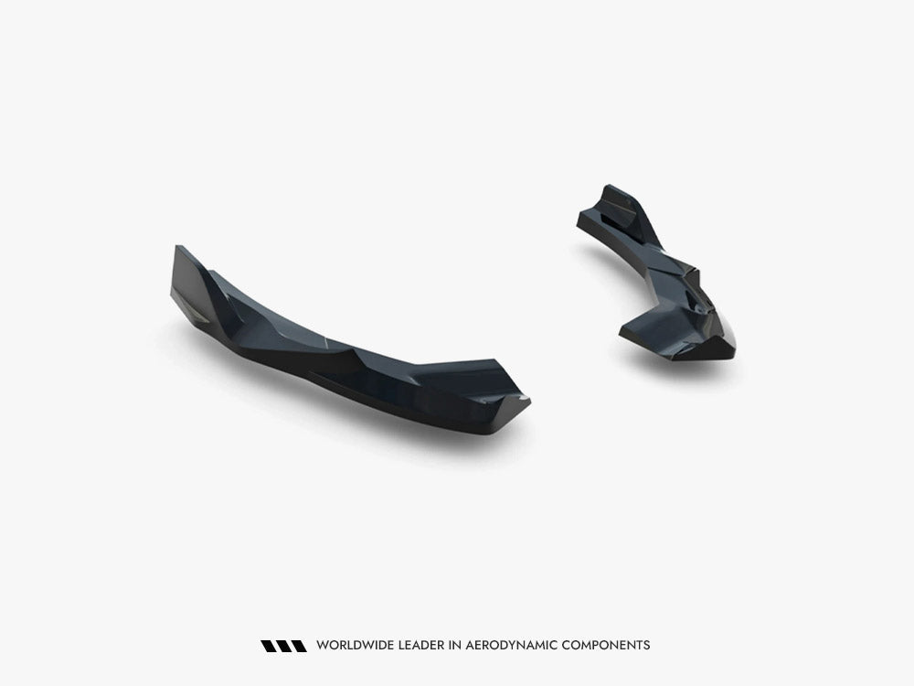 Maxton Design Rear Side Splitters V.2 Audi RS3 Sedan 8Y Facelift - Wayside Performance 