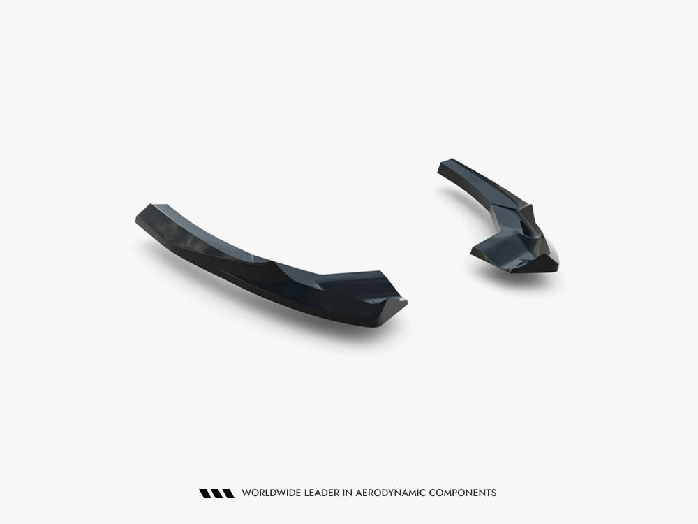 Maxton Design Rear Side Splitters V.1 Audi RS3 Sedan 8Y Facelift - Wayside Performance 