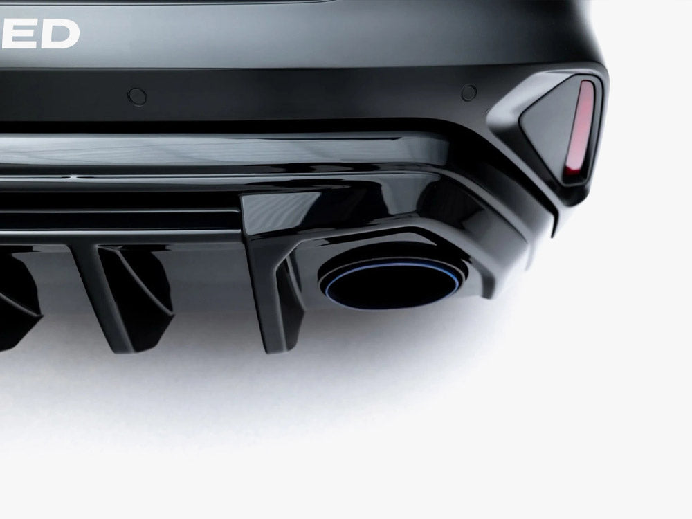 Maxton Design Rear Valance Audi RS3 Sedan 8Y Facelift (Version with LED light) - Wayside Performance 