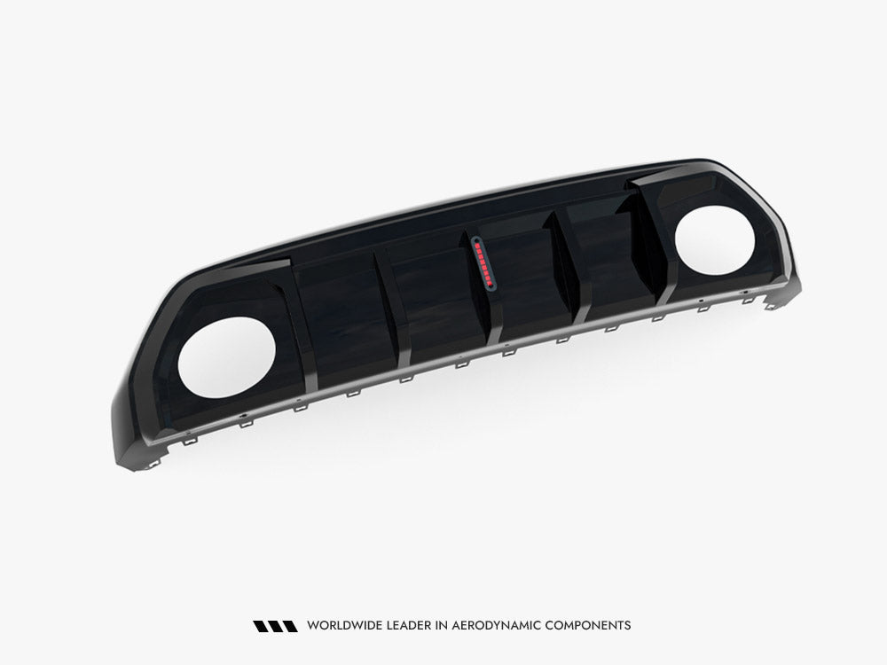 Maxton Design Rear Valance Audi RS3 Sedan 8Y Facelift (Version with LED light) - Wayside Performance 