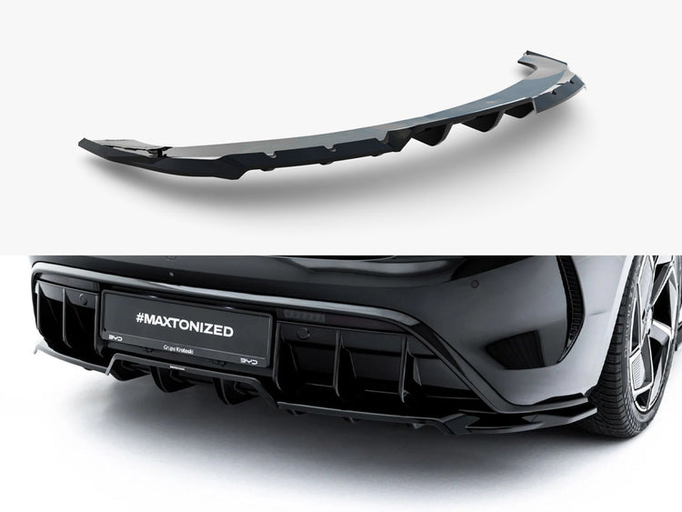 Maxton Design Rear Splitter (Vertical Bars) BYD Seal Mk1 - Wayside Performance 