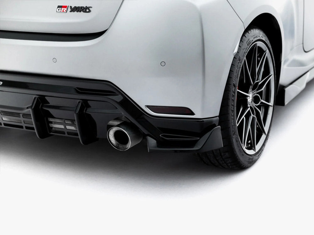 Maxton Design Rear Side Splitters V.4 Toyota GR Yaris Mk4 Facelift - Wayside Performance 
