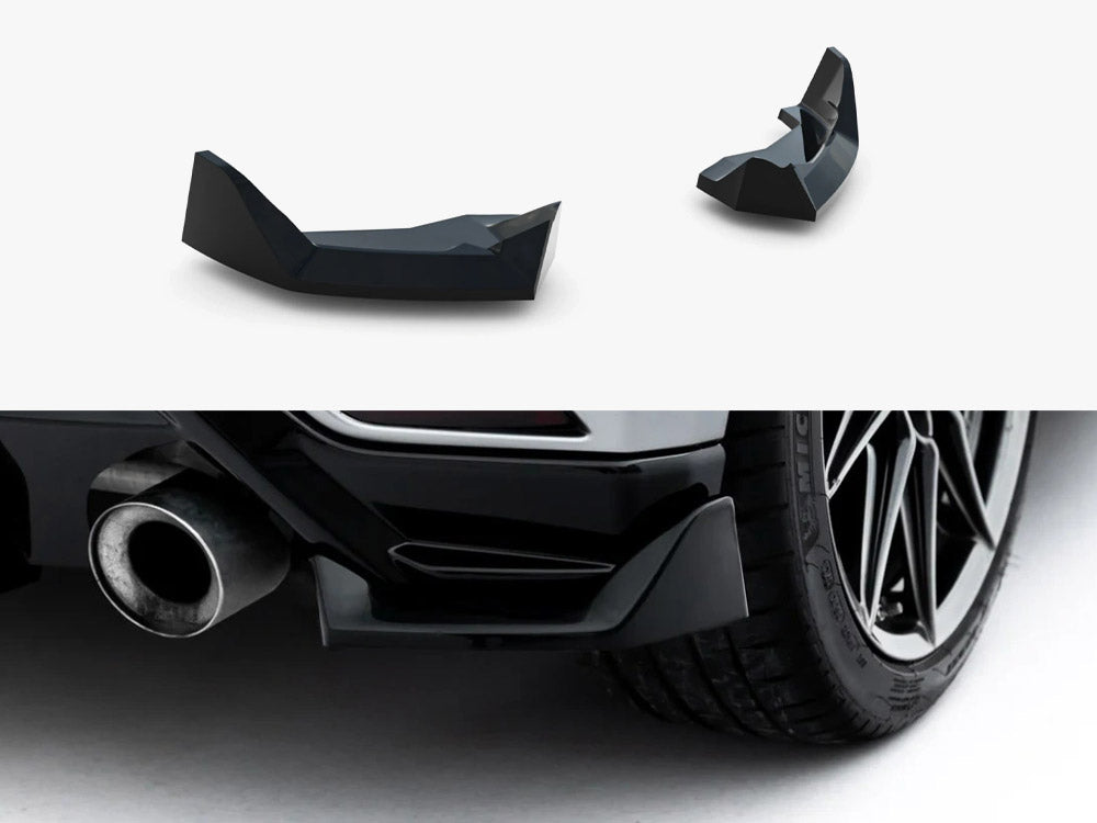 Maxton Design Rear Side Splitters V.4 Toyota GR Yaris Mk4 Facelift - Wayside Performance 