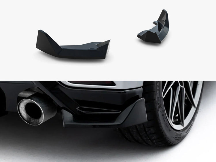 Maxton Design Rear Side Splitters V.4 Toyota GR Yaris Mk4 Facelift - Wayside Performance 