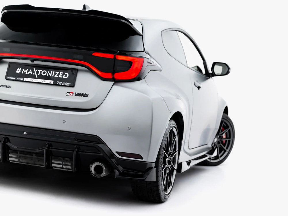 Maxton Design Rear Side Splitters V.4 Toyota GR Yaris Mk4 Facelift - Wayside Performance 