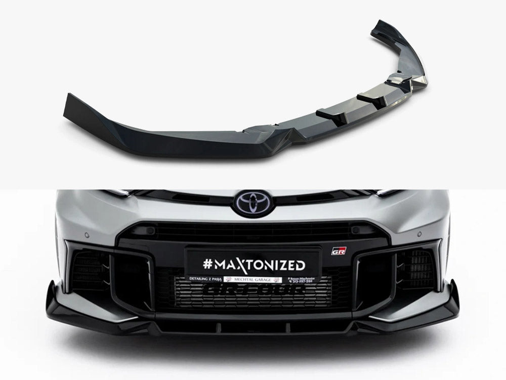 Maxton Design Front Splitter V.2 Toyota GR Yaris Mk4 Facelift - Wayside Performance 