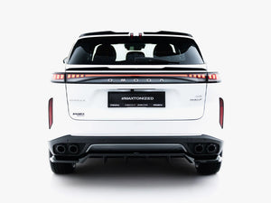 Maxton Design Omoda 9 Mk1 bottom spoiler for car body styling, featuring sleek design and aerodynamic enhancements.