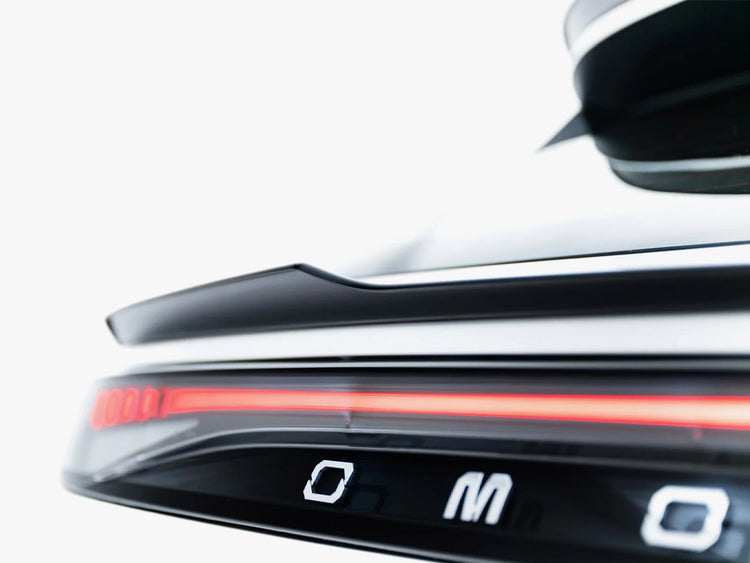 Maxton Design CAP Omoda 9 Mk1 bottom spoiler for Omoda 9, body and styling accessory, black aerodynamic car body part.