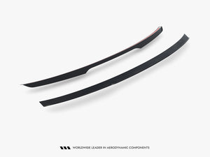 Maxton Design Omoda 9 Mk1 bottom spoiler for body and styling, shown in black with sleek aerodynamic design.