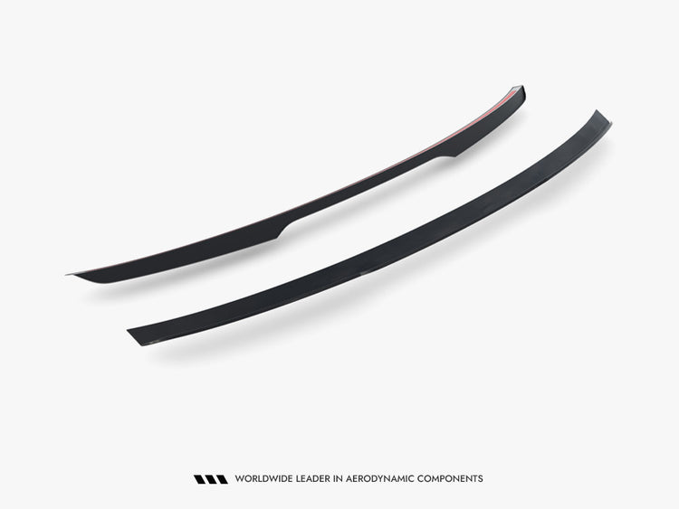 Maxton Design Omoda 9 Mk1 bottom spoiler for body and styling, shown in black with sleek aerodynamic design.