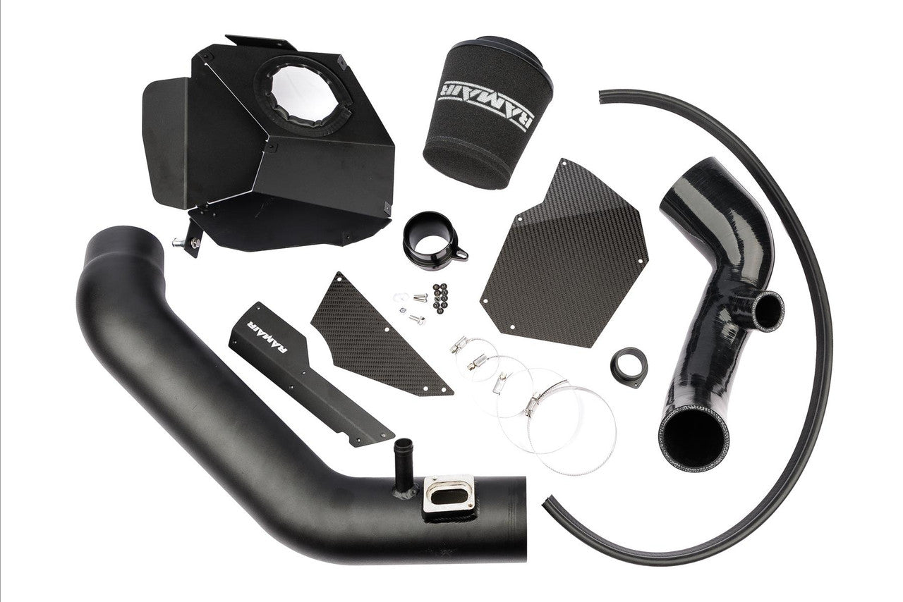 Ramair Performance Foam Induction Kit With Carbon Lid to fit BMW 135i 235i M2 3.0T N55 - Wayside Performance 