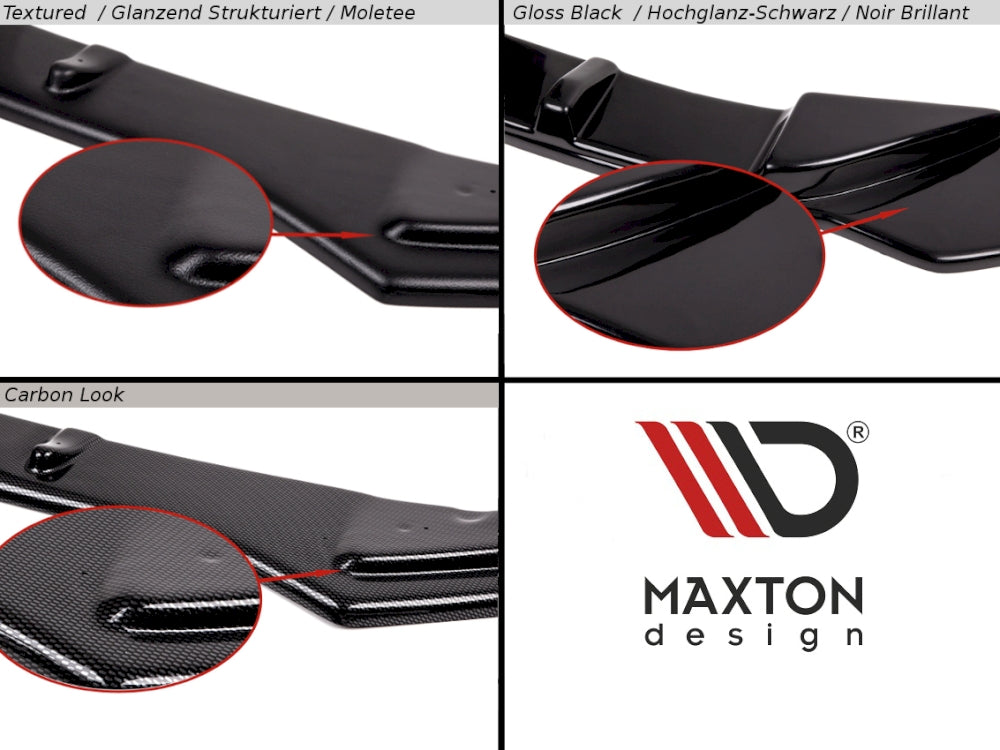 Maxton Design Central Rear Splitter V.1 Nissan 370z (2009-2020) - Wayside Performance 