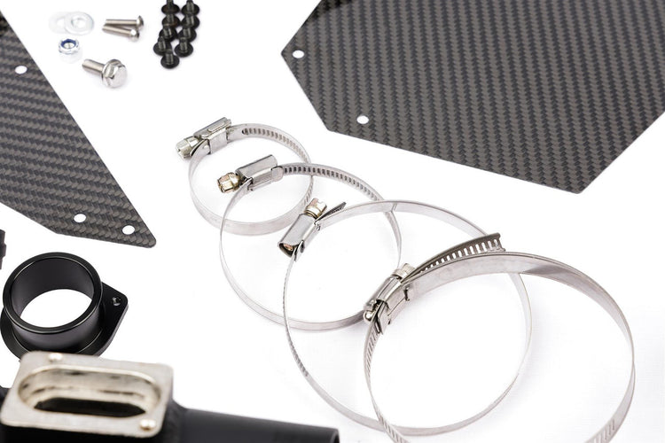 Ramair Performance Pleated Induction Kit With Carbon Lid to fit BMW 135i 235i M2 3.0T N55 - Wayside Performance 