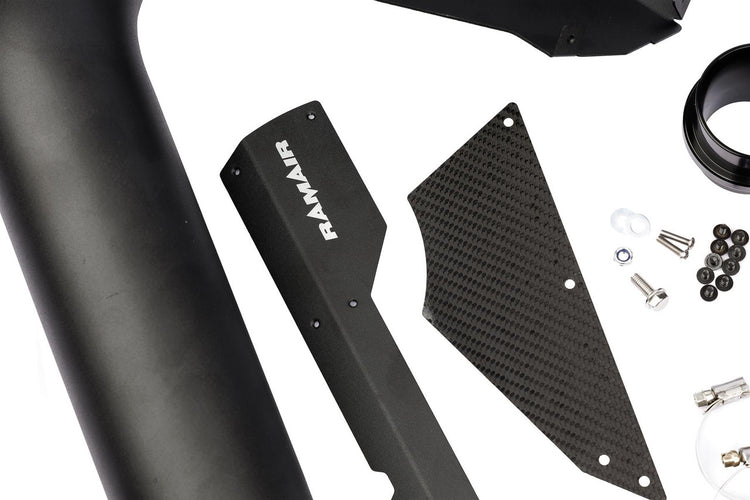 Ramair Performance Pleated Induction Kit With Carbon Lid to fit BMW 135i 235i M2 3.0T N55 - Wayside Performance 